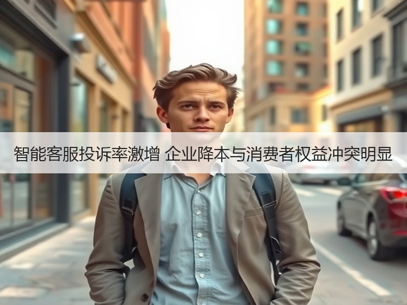 智能客服投诉率激增 企业降本与消费者权益冲突明显