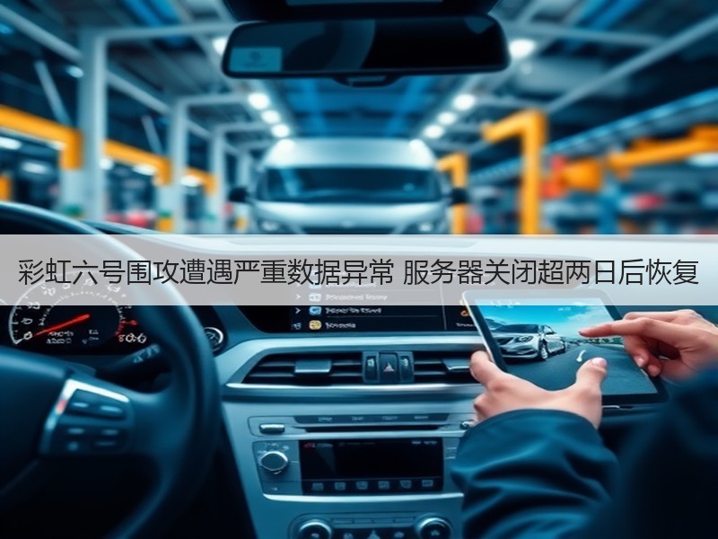 彩虹六号围攻遭遇严重数据异常 服务器关闭超两日后恢复