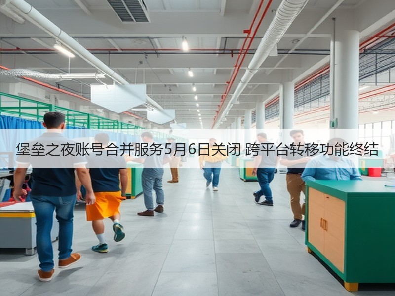 堡垒之夜账号合并服务5月6日关闭 跨平台转移功能终结