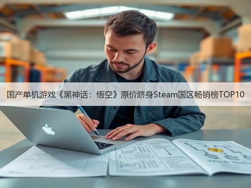 国产单机游戏《黑神话：悟空》原价跻身Steam国区畅销榜TOP10
