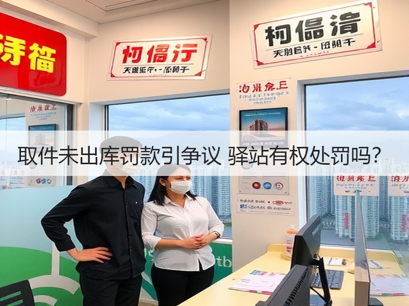 取件未出库罚款引争议 驿站有权处罚吗？