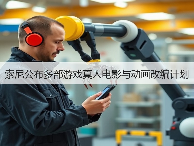 索尼公布多部游戏真人电影与动画改编计划