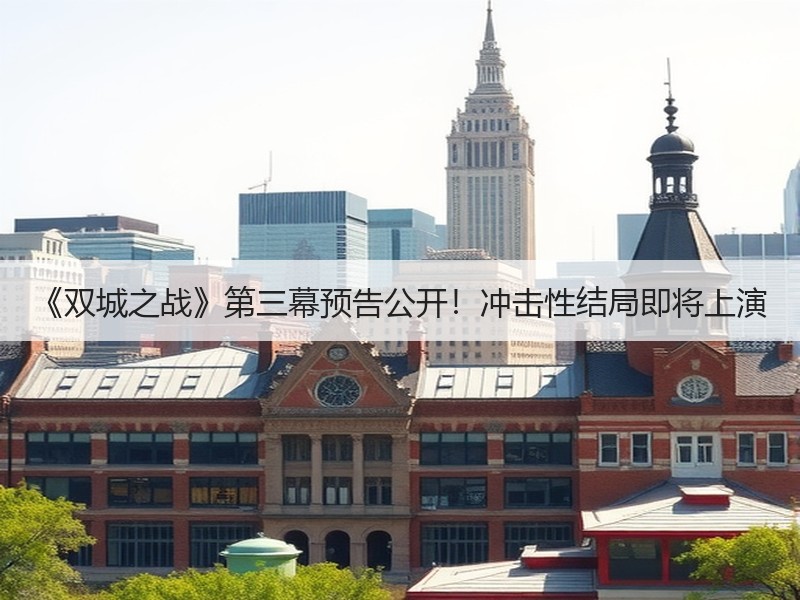 《双城之战》第三幕预告公开！冲击性结局即将上演