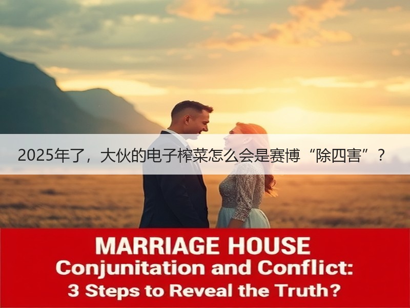 2025年了，大伙的电子榨菜怎么会是赛博“除四害”？
