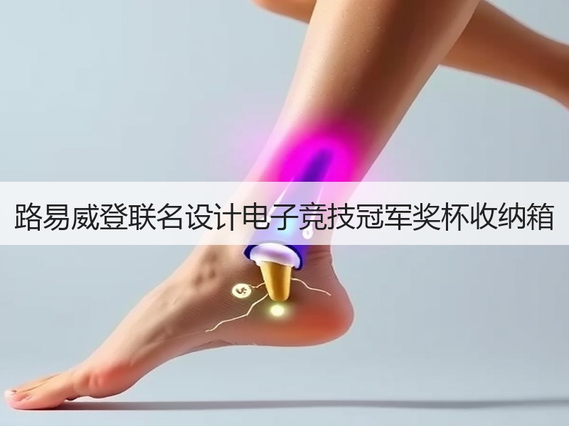路易威登联名设计电子竞技冠军奖杯收纳箱