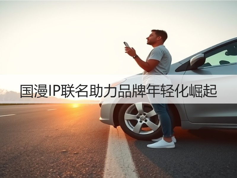 国漫IP联名助力品牌年轻化崛起
