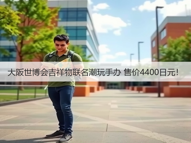 大阪世博会吉祥物联名潮玩手办 售价4400日元！