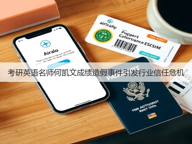 考研英语名师何凯文成绩造假事件引发行业信任危机