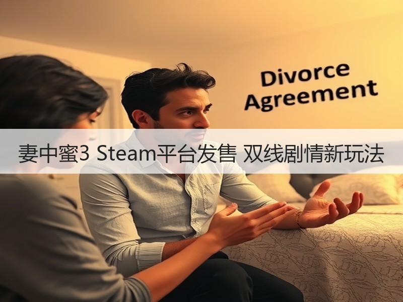 妻中蜜3 Steam平台发售 双线剧情新玩法