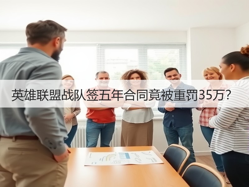 英雄联盟战队签五年合同竟被重罚35万？
