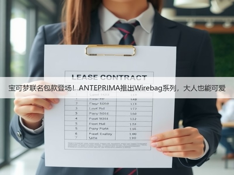 宝可梦联名包款登场！ANTEPRIMA推出Wirebag系列，大人也能可爱