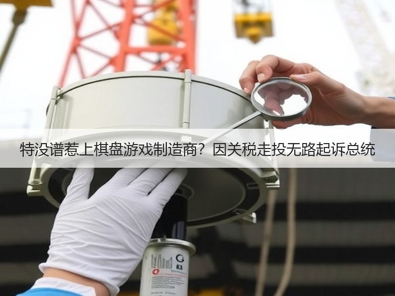 特没谱惹上棋盘游戏制造商？因关税走投无路起诉总统