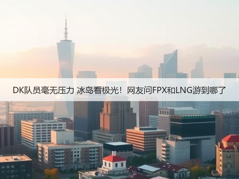 DK队员毫无压力 冰岛看极光！网友问FPX和LNG游到哪了
