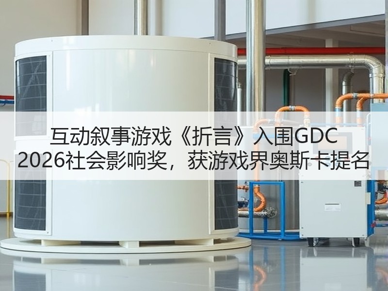 互动叙事游戏《折言》入围GDC 2026社会影响奖，获游戏界奥斯卡提名