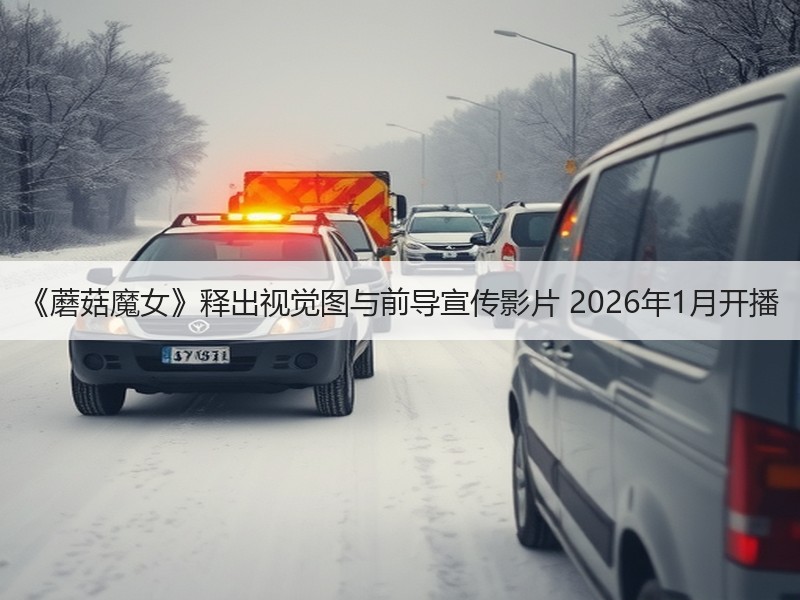 《蘑菇魔女》释出视觉图与前导宣传影片 2026年1月开播