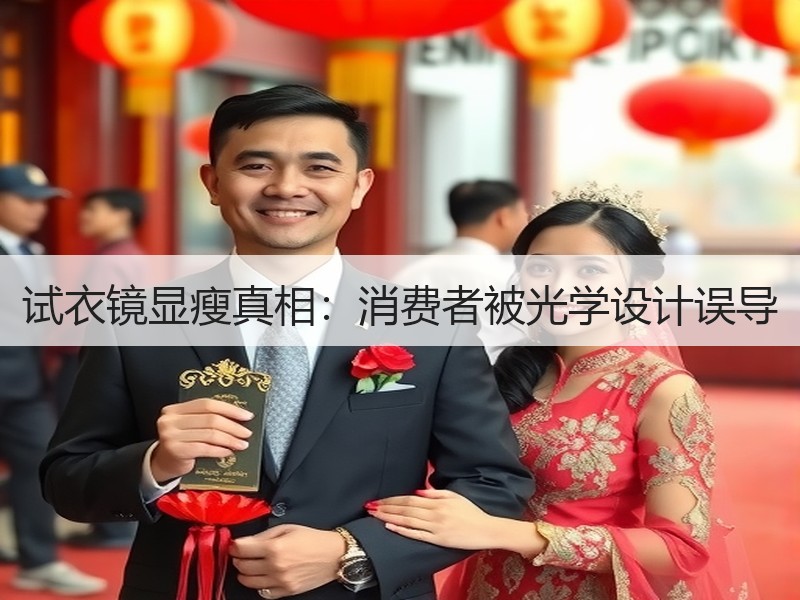 试衣镜显瘦真相：消费者被光学设计误导