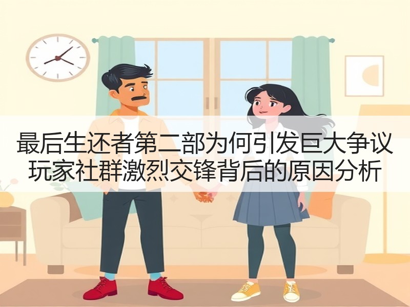 最后生还者第二部为何引发巨大争议 玩家社群激烈交锋背后的原因分析