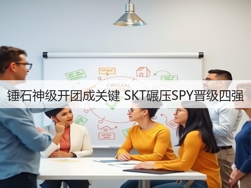 锤石神级开团成关键 SKT碾压SPY晋级四强