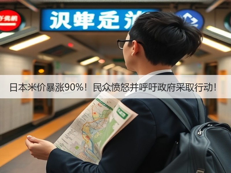 日本米价暴涨90%！民众愤怒并呼吁政府采取行动！