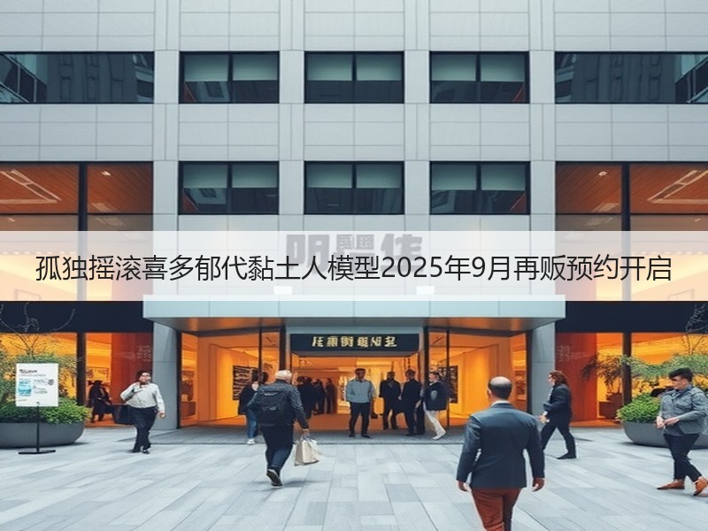 孤独摇滚喜多郁代黏土人模型2025年9月再贩预约开启