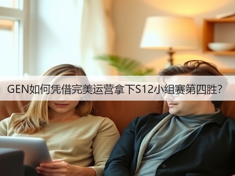 GEN如何凭借完美运营拿下S12小组赛第四胜？