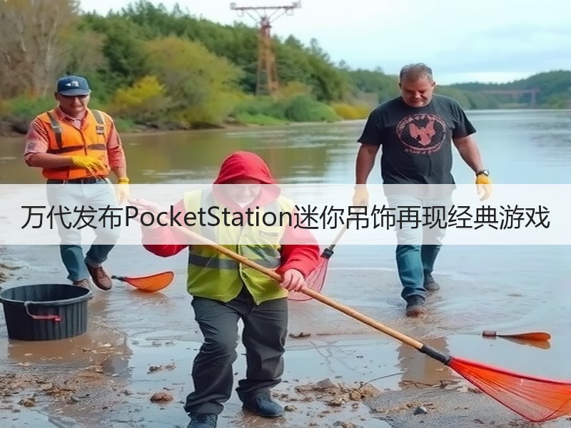 万代发布PocketStation迷你吊饰再现经典游戏