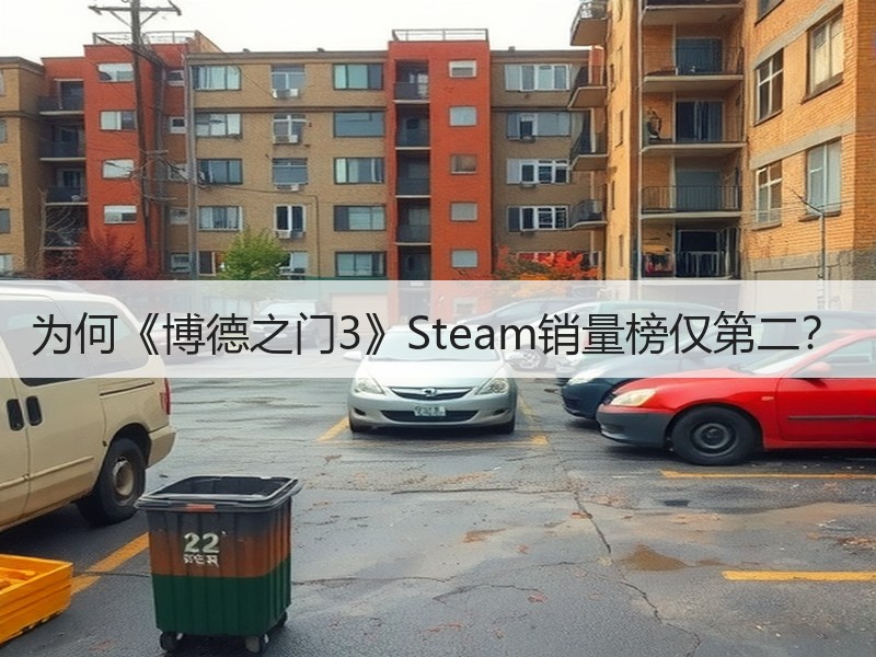 为何《博德之门3》Steam销量榜仅第二？