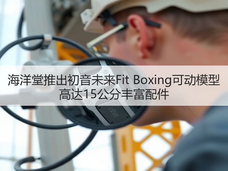 海洋堂推出初音未来Fit Boxing可动模型 高达15公分丰富配件