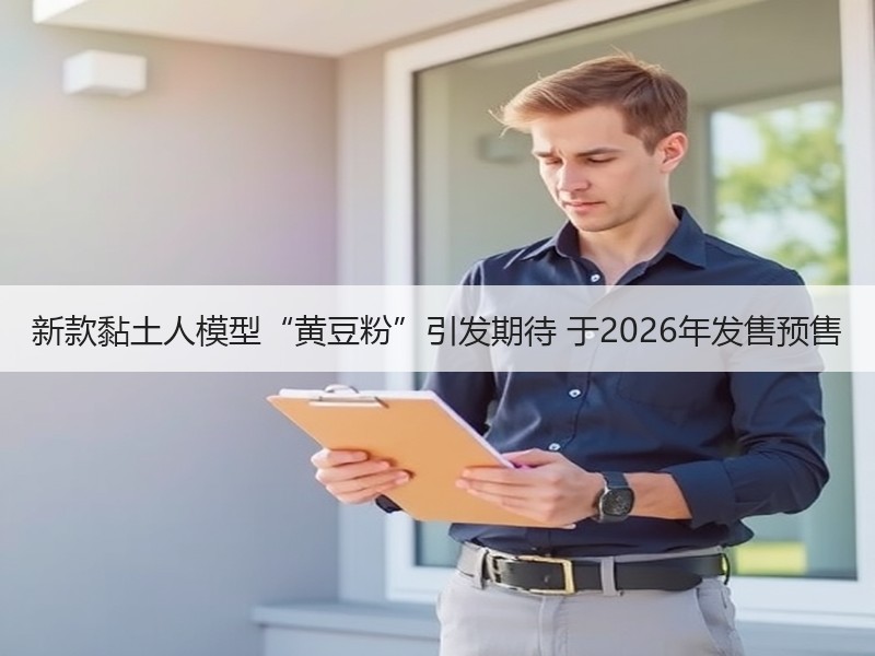 新款黏土人模型“黄豆粉”引发期待 于2026年发售预售