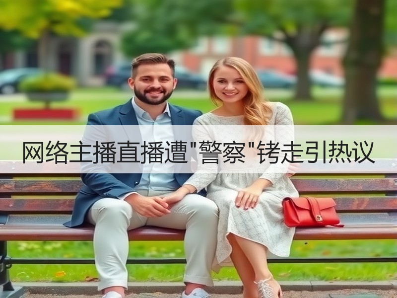 网络主播直播遭