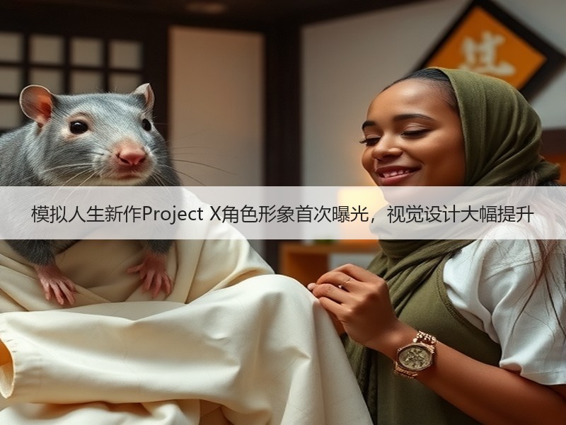 模拟人生新作Project X角色形象首次曝光，视觉设计大幅提升