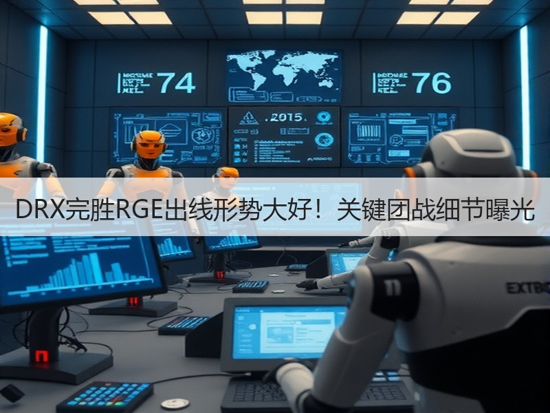 DRX完胜RGE出线形势大好！关键团战细节曝光