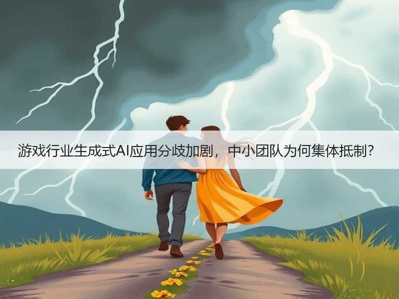 游戏行业生成式AI应用分歧加剧，中小团队为何集体抵制？