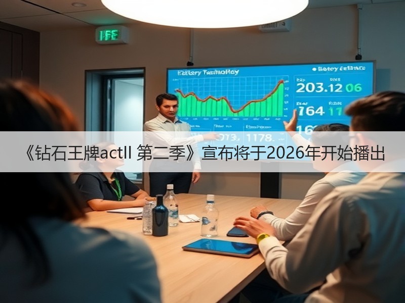 《钻石王牌actII 第二季》宣布将于2026年开始播出