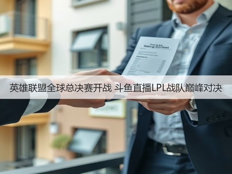 英雄联盟全球总决赛开战 斗鱼直播LPL战队巅峰对决