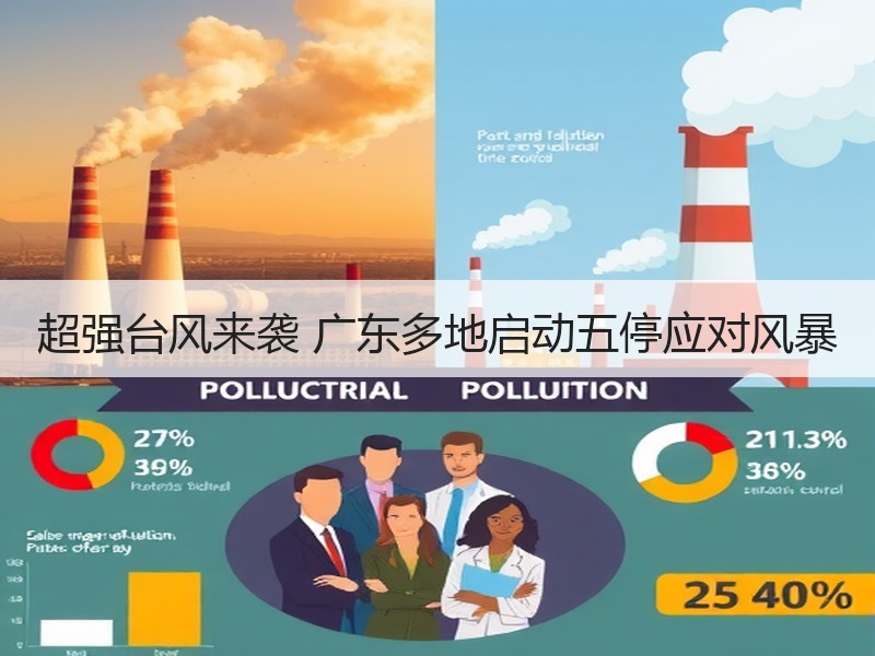 超强台风来袭 广东多地启动五停应对风暴