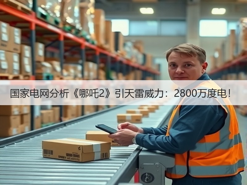 国家电网分析《哪吒2》引天雷威力：2800万度电！