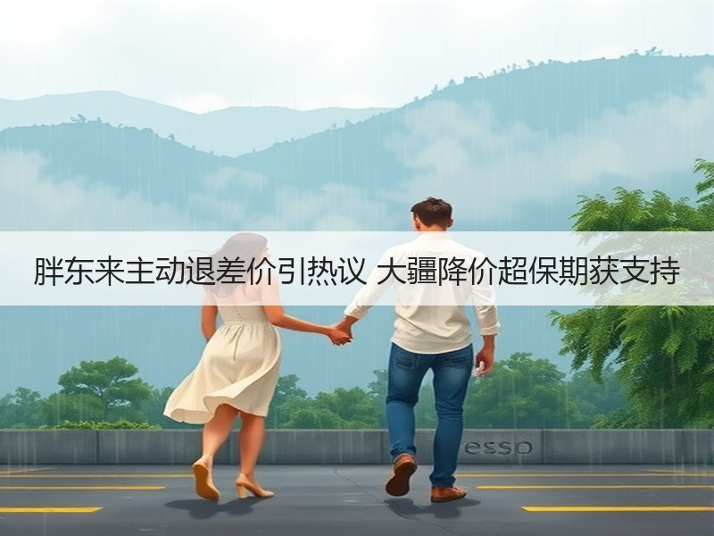 胖东来主动退差价引热议 大疆降价超保期获支持