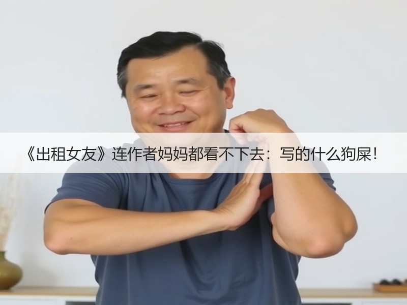 《出租女友》连作者妈妈都看不下去：写的什么狗屎！