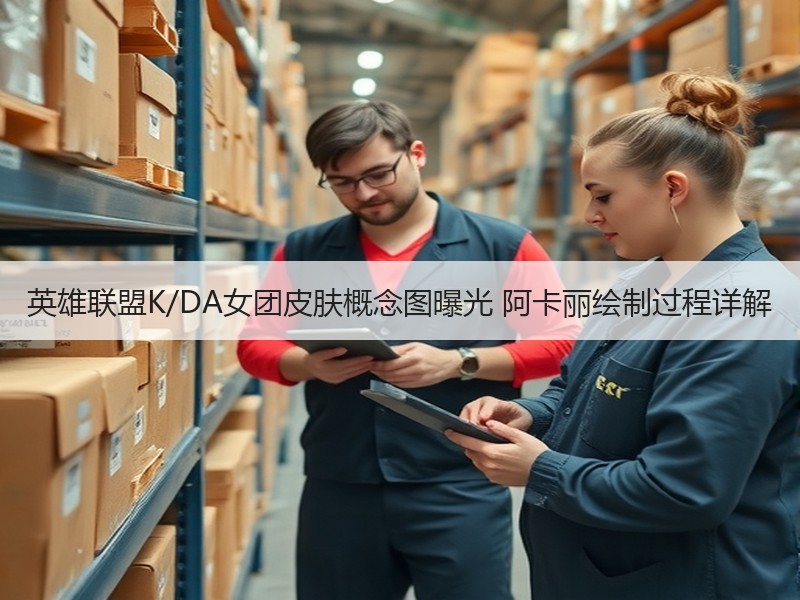 英雄联盟K/DA女团皮肤概念图曝光 阿卡丽绘制过程详解