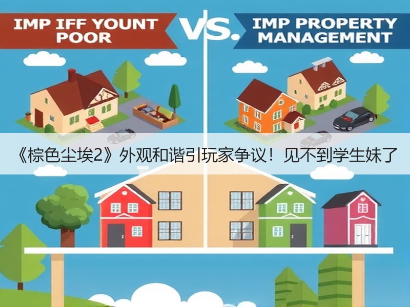 《棕色尘埃2》外观和谐引玩家争议！见不到学生妹了
