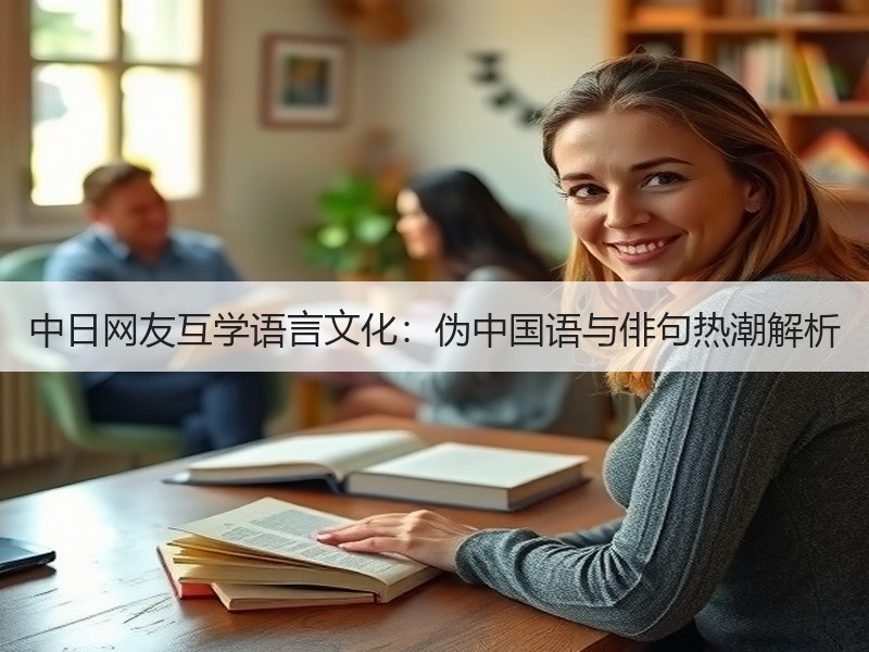 中日网友互学语言文化：伪中国语与俳句热潮解析