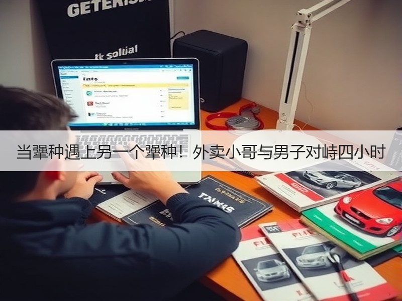 当犟种遇上另一个犟种！外卖小哥与男子对峙四小时