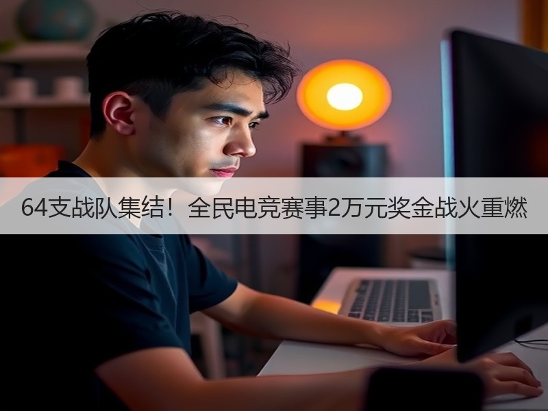 64支战队集结！全民电竞赛事2万元奖金战火重燃