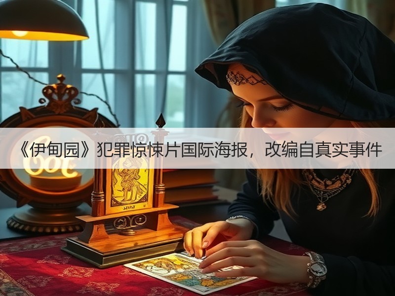 《伊甸园》犯罪惊悚片国际海报，改编自真实事件