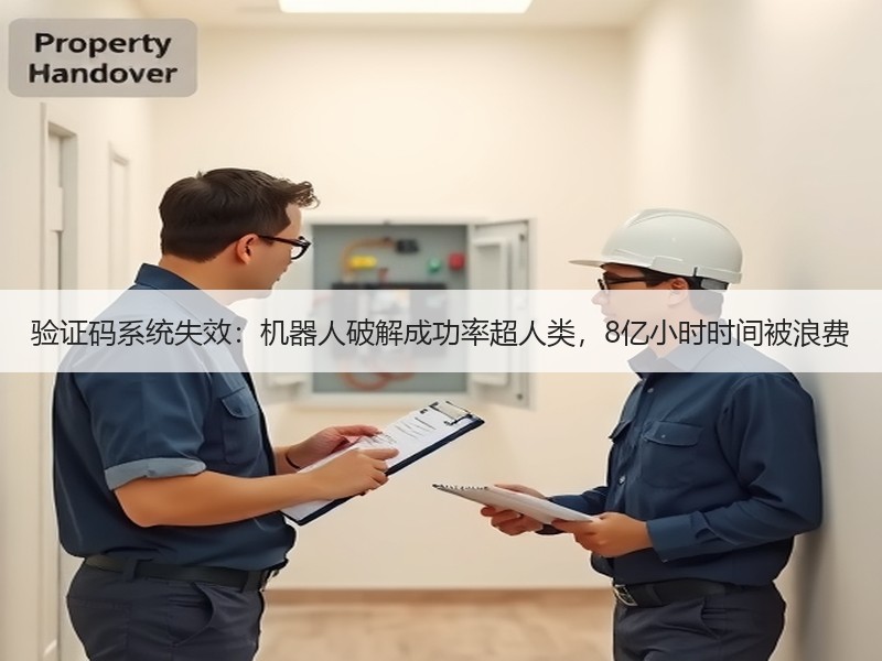验证码系统失效：机器人破解成功率超人类，8亿小时时间被浪费