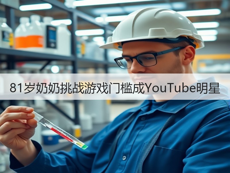 81岁奶奶挑战游戏门槛成YouTube明星
