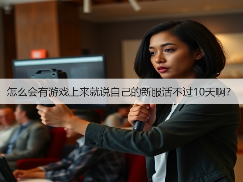 怎么会有游戏上来就说自己的新服活不过10天啊？