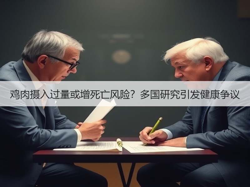鸡肉摄入过量或增死亡风险？多国研究引发健康争议