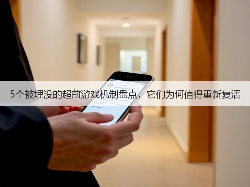 5个被埋没的超前游戏机制盘点，它们为何值得重新复活